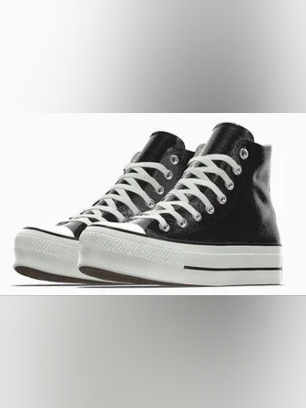 Converse Chuck Taylor All Star Lift Platform Sneakers Size 8 - Picture 1 of 11